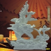 神龍戲水純銀制品生產(chǎn)廠家、純銀禮品定購